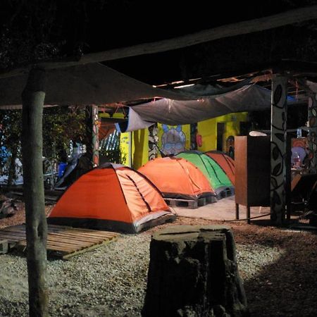 Hostal Y Camping Las G Bacalar Luaran gambar