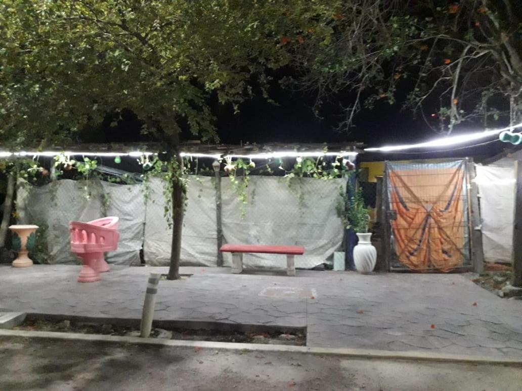 Hostal Y Camping Las G Bacalar Luaran gambar