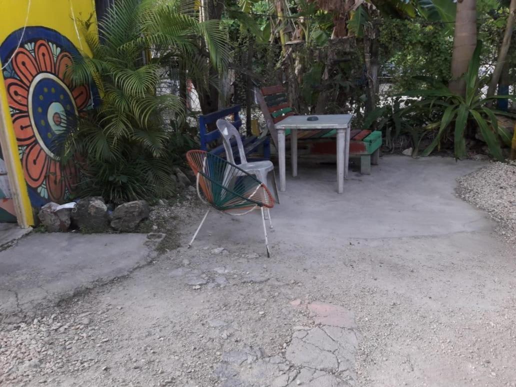 Hostal Y Camping Las G Bacalar Luaran gambar