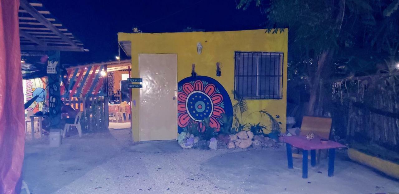 Hostal Y Camping Las G Bacalar Luaran gambar